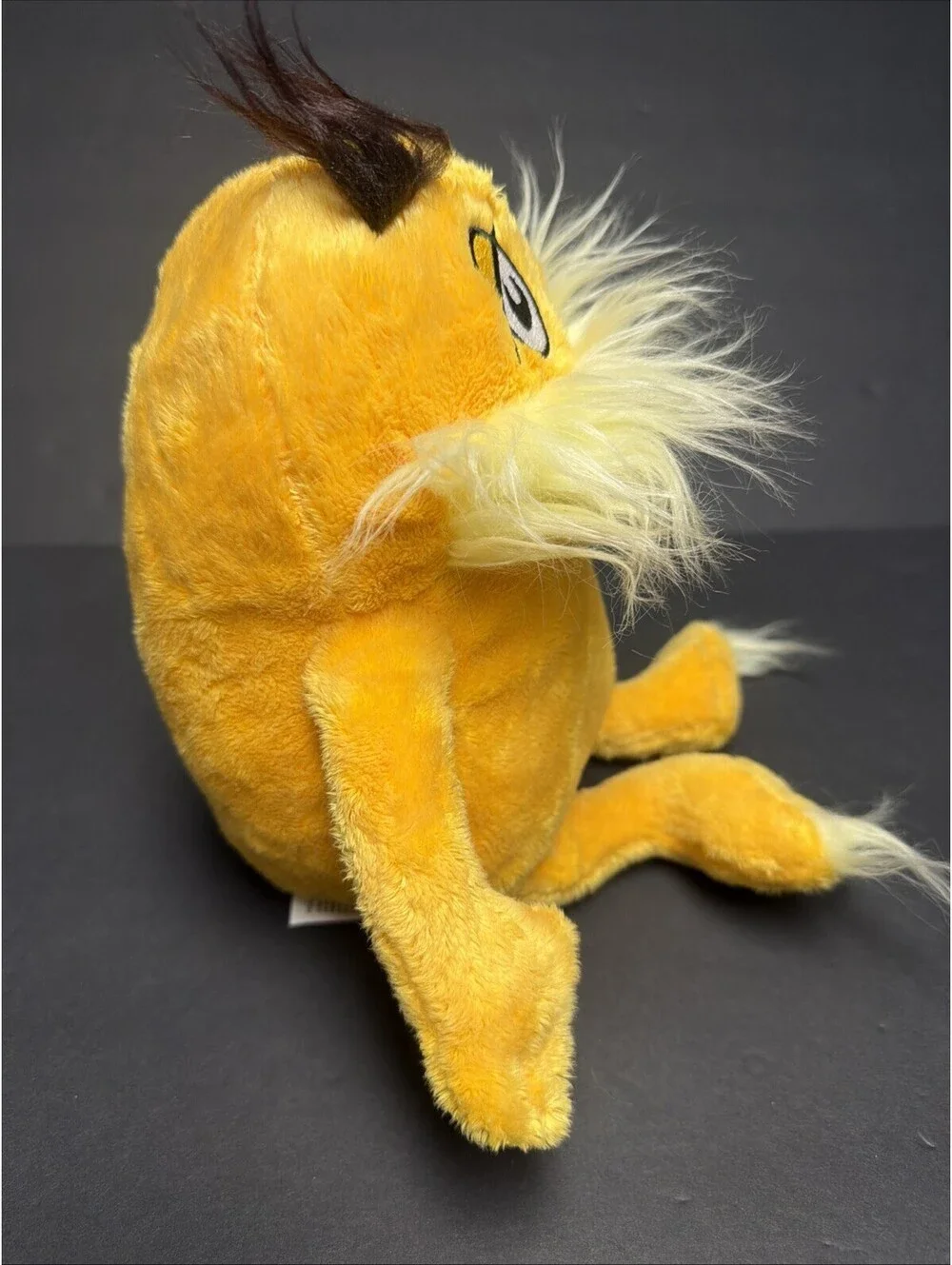 NWOT Dr. Seuss Yellow Lorax Plush 11
